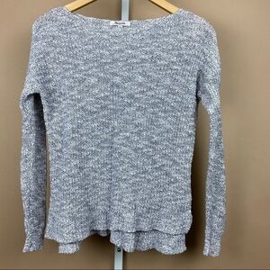 MADEWELL XXS Eastbank Slouchy Pullover Sweater Beachy Minimalist Classic Boho